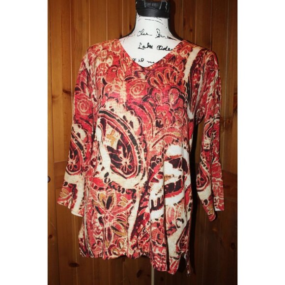 Jones NY Polyester Blend Tunic Size L - Picture 2 of 8